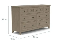 Mor Furniture Dressers & Chests|Bay Creek Dresser In Nutmeg