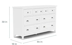 Mor Furniture Dressers & Chests|Bay Creek Dresser In Nutmeg