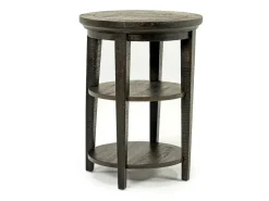 Mor Furniture Sofa & End Tables|Bay Creek End Table In Graphite, Rectangle