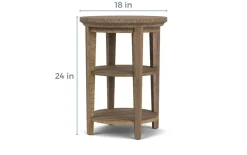 Mor Furniture Sofa & End Tables|Bay Creek End Table In Graphite, Rectangle