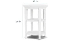 Mor Furniture Sofa & End Tables|Bay Creek End Table In Graphite, Rectangle