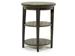 Mor Furniture Sofa & End Tables|Bay Creek End Table In Graphite, Rectangle