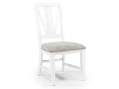 Mor Furniture Seating For 4|Dining Room Sets|Bay Creek Extendable Dining Table & 4 Upholstered V-Back Chairs In Toasted Nutmeg