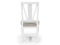 Mor Furniture Seating For 4|Dining Room Sets|Bay Creek Extendable Dining Table & 4 Upholstered V-Back Chairs In Toasted Nutmeg