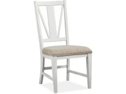 Mor Furniture Seating For 6|Dining Room Sets|Bay Creek Extendable Dining Table & 6 V-Back Chairs In Toasted Nutmeg