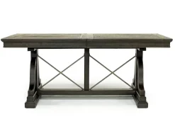 Mor Furniture Dining Tables|Bay Creek Extendable Dining Table In Graphite