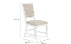 Mor Furniture Seating For 6|Dining Room Sets|Bay Creek Extendable Dining Table, 4 V-Back Chairs & High Back Bench In Graphite
