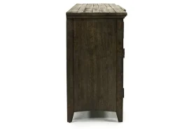 Mor Furniture Media Consoles & Hutches|Tv Stands|Bay Creek Media Console In Nutmeg W/ Usb Charger, 70 Inch