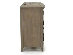 Mor Furniture Media Consoles & Hutches|Tv Stands|Bay Creek Media Console In Nutmeg W/ Usb Charger, 70 Inch