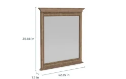 Mor Furniture Bedroom Mirrors|Bay Creek Mirror In Light Gray