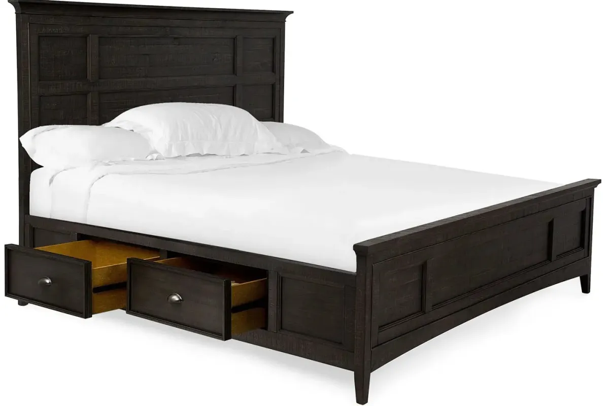 Mor Furniture Beds|Bay Creek Panel Bed In Light Gray, Queen