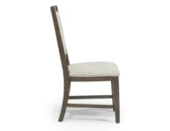 Mor Furniture Dining Chairs|Bay Creek Side Chair In Light Gray, V-Back