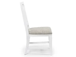 Mor Furniture Dining Chairs|Bay Creek Side Chair In Light Gray, V-Back