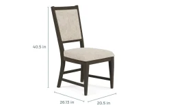 Mor Furniture Dining Chairs|Bay Creek Side Chair In Light Gray, V-Back