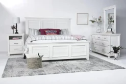Mor Furniture Nightstands|Bella Bookshelf Nightstand In White