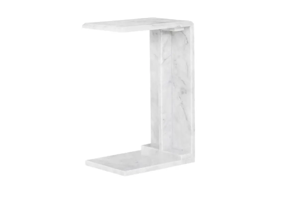 Mor Furniture Accent Tables|Bella Marble Accent C Table In Sand