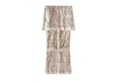 Mor Furniture Accent Tables|Bella Marble Accent C Table In Sand