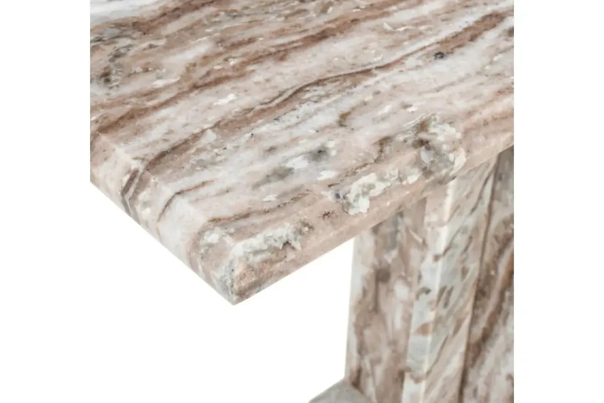 Mor Furniture Accent Tables|Bella Marble Accent C Table In Sand