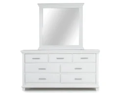 Mor Furniture Bedroom Mirrors|Bella Mirror In White