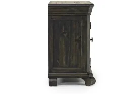 Mor Furniture Nightstands|Bellamy 4 Drawer Nightstand In Charcoal