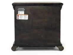 Mor Furniture Nightstands|Bellamy 4 Drawer Nightstand In Charcoal