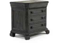Mor Furniture Nightstands|Bellamy 4 Drawer Nightstand In Charcoal