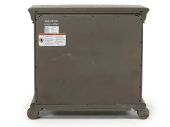 Mor Furniture Nightstands|Bellamy 4 Drawer Nightstand In Charcoal