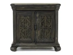 Mor Furniture Nightstands|Bellamy 4 Drawer Nightstand In Charcoal