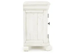 Mor Furniture Nightstands|Bellamy 4 Drawer Nightstand In Charcoal
