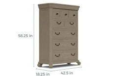 Mor Furniture Dressers & Chests|Bellamy Chest In Charcoal