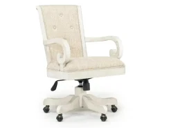 Mor Furniture Desk Chairs|Bellamy Desk Chair In White