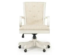 Mor Furniture Desk Chairs|Bellamy Desk Chair In White