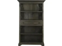Mor Furniture Bookcases & Library Walls|Bellamy Office Bookcase In White