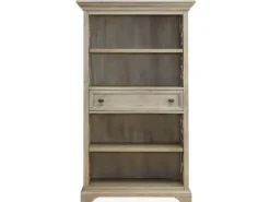 Mor Furniture Bookcases & Library Walls|Bellamy Office Bookcase In White