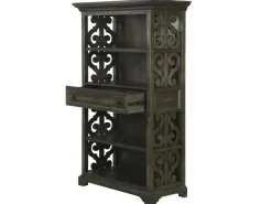 Mor Furniture Bookcases & Library Walls|Bellamy Office Bookcase In White