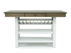 Mor Furniture Seating For 4|Counter Height Dining Sets|Bellevue Counter Height Dining Table & 4 Stools In Antique White