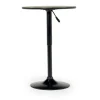 Mor Furniture Dining Tables|Bentley Adjustable Height Round Pub Table In Black, Swivel