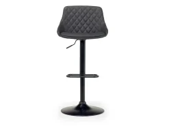 Mor Furniture Barstools|Seating For 2|Bentley Adjustable Height Round Pub Table In Black & 2 Eagle Barstools, Swivel