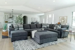 Mor Furniture Sectionals|Bermuda Tux Sofa Chaise Sectional In , Left Facing Victory Sterling