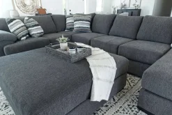 Mor Furniture Sectionals|Bermuda Tux Sofa Chaise Sectional In , Left Facing Victory Sterling
