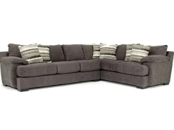 Mor Furniture Sectionals|Bermuda Tux Sofa Sectional In , Left Facing Victory Sterling