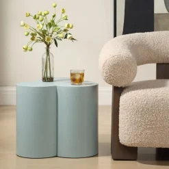 Mor Furniture Outdoor Accent Tables|Beven Outdoor Accent Table In Green