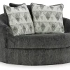 Mor Furniture Chairs|Biddeford Swivel Chair In Shadow