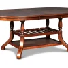 Mor Furniture Dining Tables|Bixby Oval Extendable Dining Table In Espresso