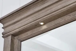 Mor Furniture Bedroom Mirrors|Blairhurst Mirror In Light Grayish Brown