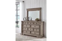 Mor Furniture Bedroom Mirrors|Blairhurst Mirror In Light Grayish Brown