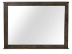 Mor Furniture Bedroom Mirrors|Blue Ridge Mirror In Rustic Gray