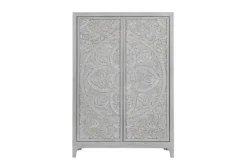 Mor Furniture Armoires|Boho Chic Armoire In Washed White