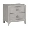 Mor Furniture Nightstands|Boho Chic Nightstand In Washed White