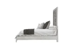 Mor Furniture Beds|Boho Chic Platform Bed In Washed White, Full